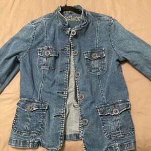 Lady Hathaway Retro 90s Blue Denim Jacket